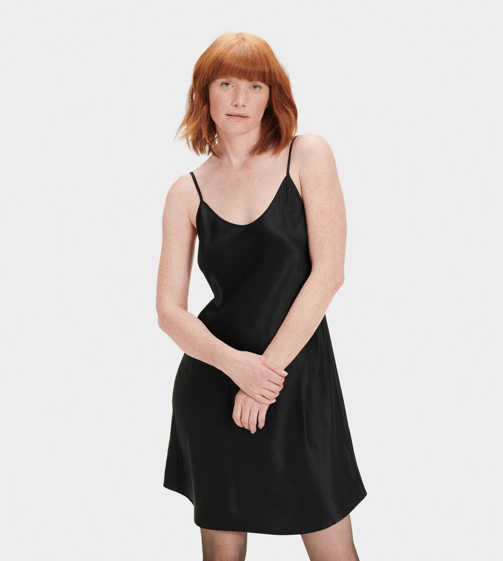 Ugg Theda Slip - Womens Dress - Black - NZ (2765YKXSI)